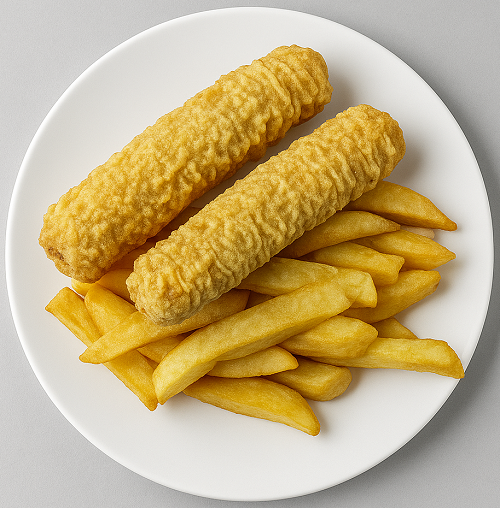 Full Smoked Sausage In Butter 