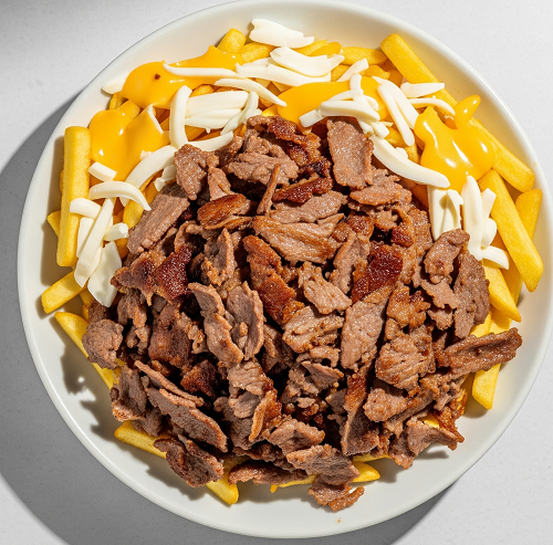 Chips, Cheese & Donner Meat 