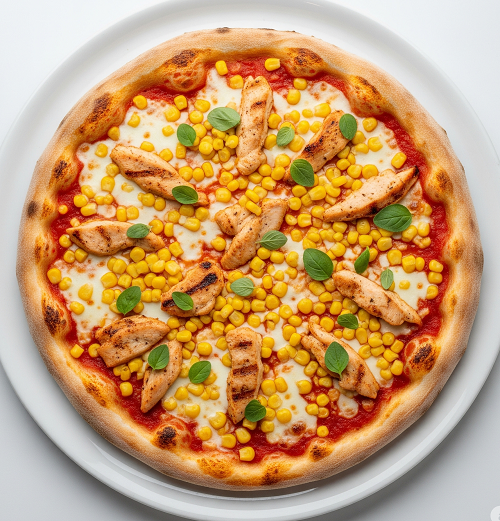 Chicken Corn Pizza 