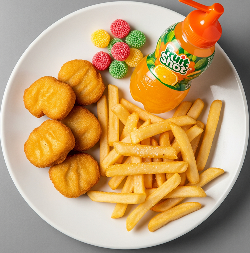 Kids Chicken Nuggets (4) 