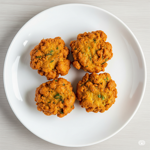 Chicken Pakora With Sauce 